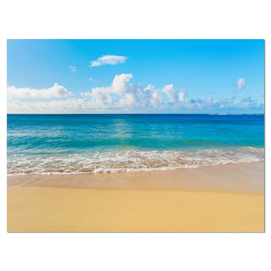 Designart - Calm Beach and Tropical Sea